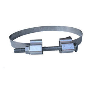SPAFTA7308214N: Fechometal Mounting Kit, 3/4 x 0.030 x 84 inch 304 Stainless Steel Straps and Bolt Clamps (Kit/5)